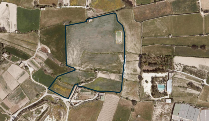 Handaq solar farm near Gaffarena’s contested land