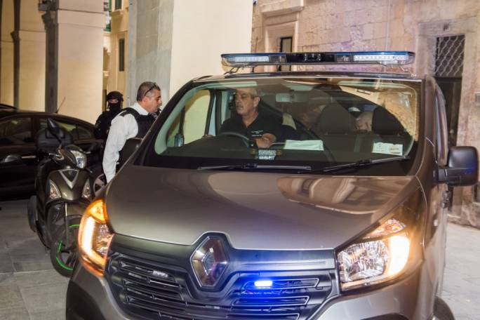 The suspects were taken to court on Thursday, charged with the assassination of Daphne Caruana Galizia