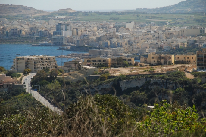 The former Mistra village complex