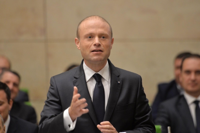 Joseph Muscat conducted his delivery with joviality and lightness, reserving an austere reaction to the Opposition's take on foreign workers and third-country nationals