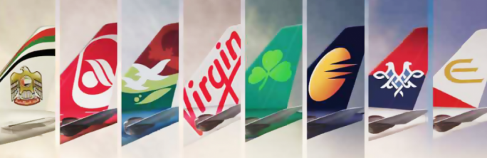 Etihad equity group: Air Berlin, Air Seychelles, Virgin Atlantic, Aer Lingus, Jet Airways, Air Serbia and Eithad