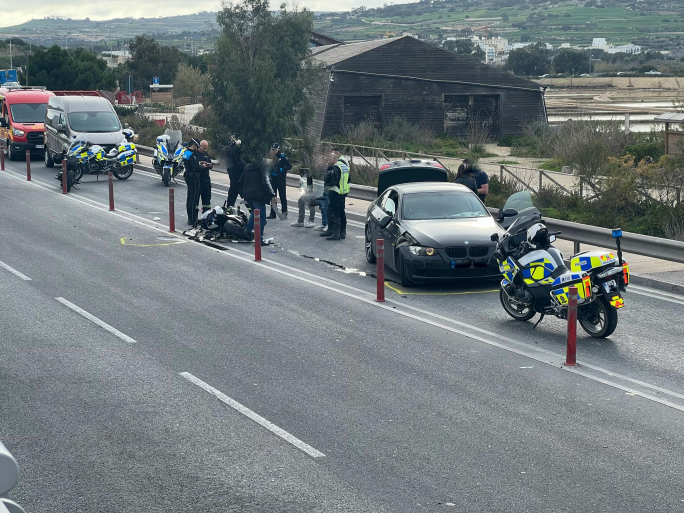 Coast Road partly closed due to accident