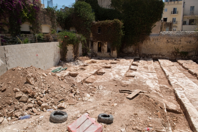 St Julian’s palazzo rock cuts find under examination