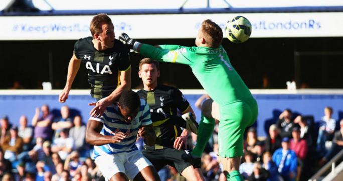 Star man Kane scores brace to down QPR
