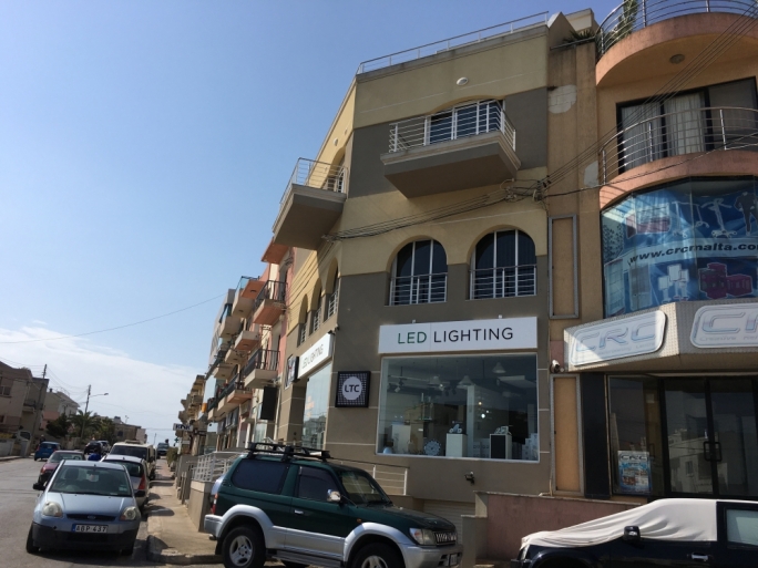 The second floor office building on St Paul's Street in Naxxar should be housing the Khalaf family of three and Majdolin Al-Dawood. Is this a €350,000 property?