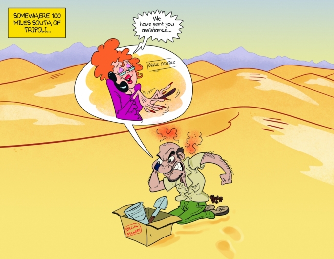 Cartoon by Mark Scicluna