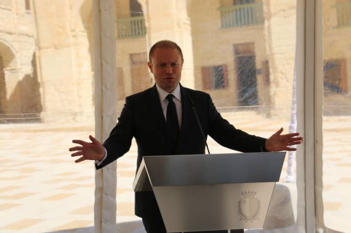 Joseph Muscat presided over the signing