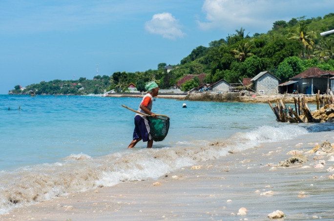 The best way to get here would be by catching the ferry from Sanur in Bali