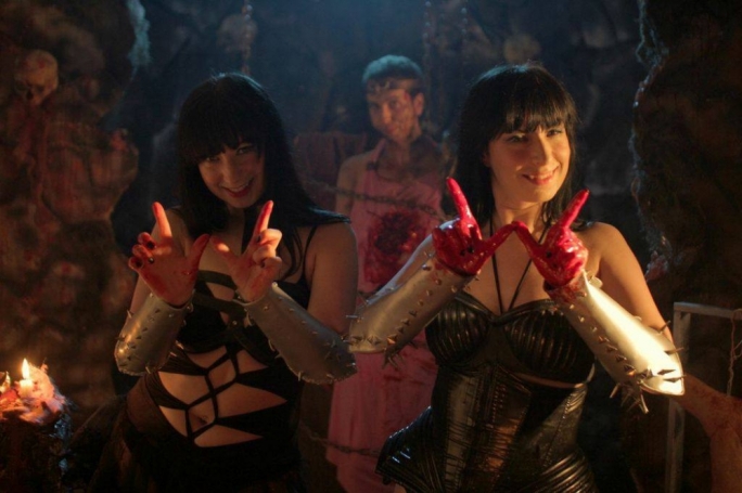Sister slaughter: Cult Canadian filmmaking siblings the Soska Sisters lend their talents to this horror anthology