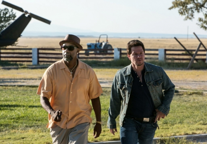 The action-comedy film 2 Guns starring Denzel Washington and Mark Wahlberg. © 2013 GEORGIA FILM FUND FIFTEEN, LLC AND UNIVERSAL PICTURES, A DIVISION OF UNIVERSAL CITY STUDIOS LLC.