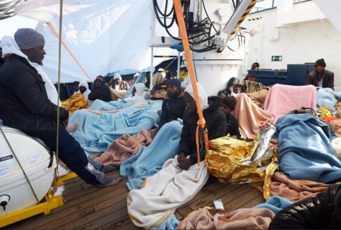 Four EU nations will take in 64 migrants rescued in Mediterranean Sea