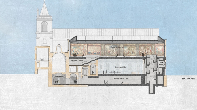 The museum’s new entrance on Merchants’ street will facilitate accessibility for the physically challenged