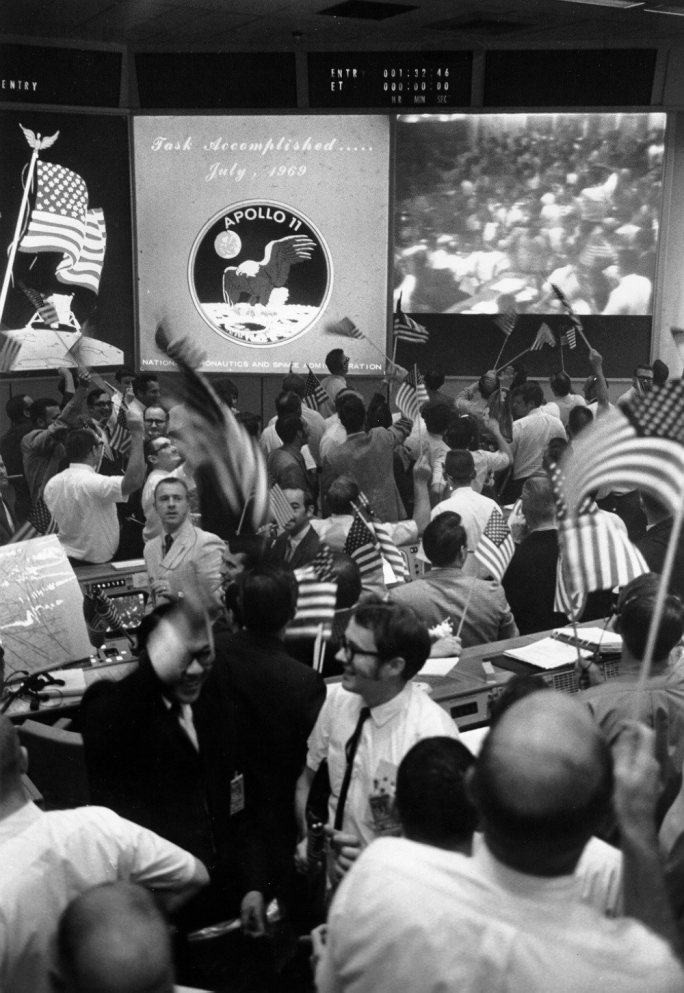 Splashdown: NASA command centre celebrates the safe arrival of its astronauts back to Earth