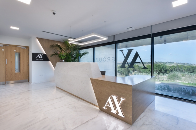 AX Business centre reception