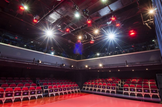 Blue Box theatre in Msida