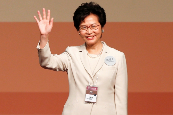 Hong Kong leader Carrie Lam