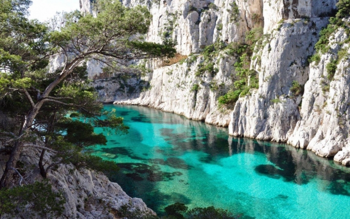 Calanques: The cliff faces and turquoise waters of Calanques add another dimension to the cultural city of Marseille