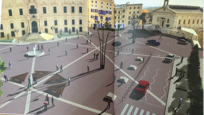Updated | Works at Castille Square to start on Monday
