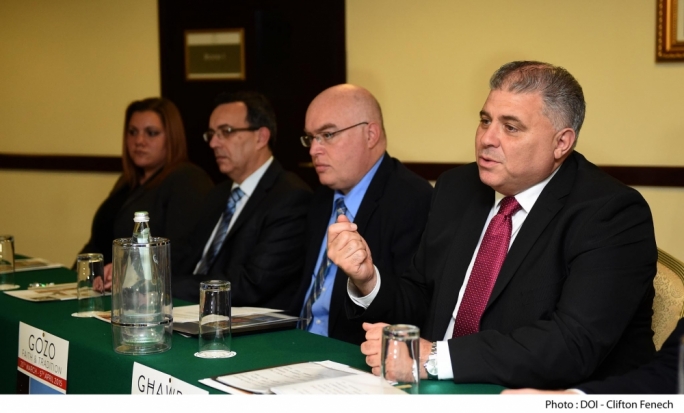 Minister Refalo launching the event (Photo: DOI - Clifton Fenech)
