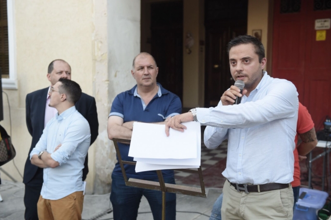 Gżira mayor Conrad Borg Manche