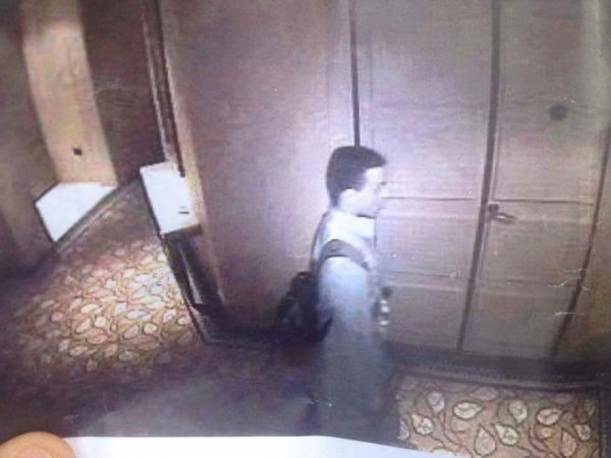 Stills of CCTV images purporting to show two of the gunmen involved in attack the Corinthia