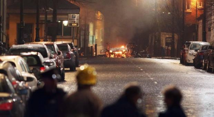 Bishop Street remains cordoned off