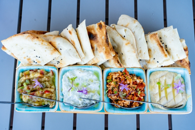 Selection of Mediterranean meze