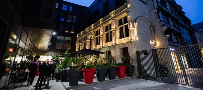 Michelin starred L’Ordas is tucked away in a 16th century Gothic mansion