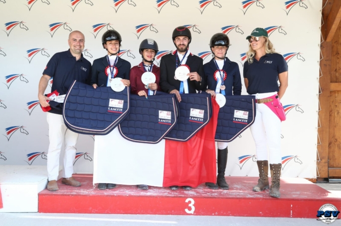 From left to right: Max Zammit, CEO Equestri Malta, Corinne Gauci, Stephanie Demanuele, Redeemer Attard, Stephanie Schembri, Rachel Zammit Cutajar, Vice-President Malta Equestrian Federation