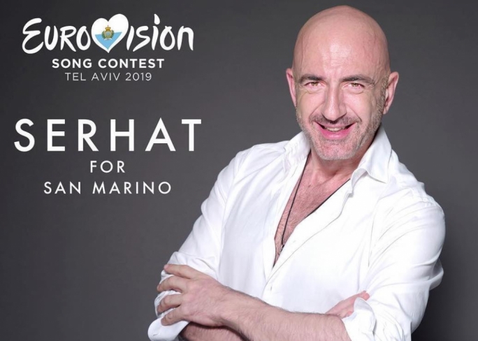 Turkish performer Serhat represents the tiny republic of San Marino