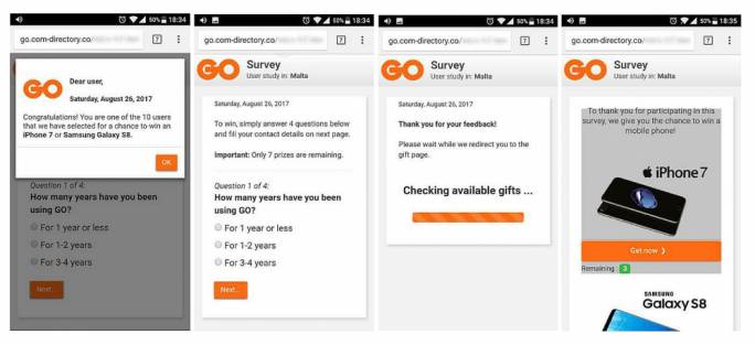 Ignore: this survey is fake, GO plc warns