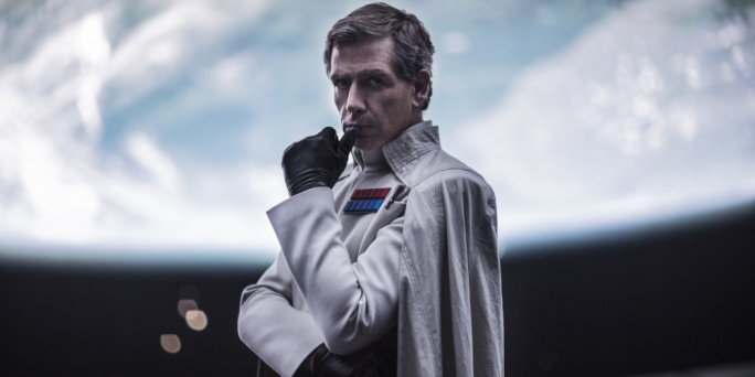 Nuanced: Ben Mendelsohn as the eminently hissable Director Orson Krennic