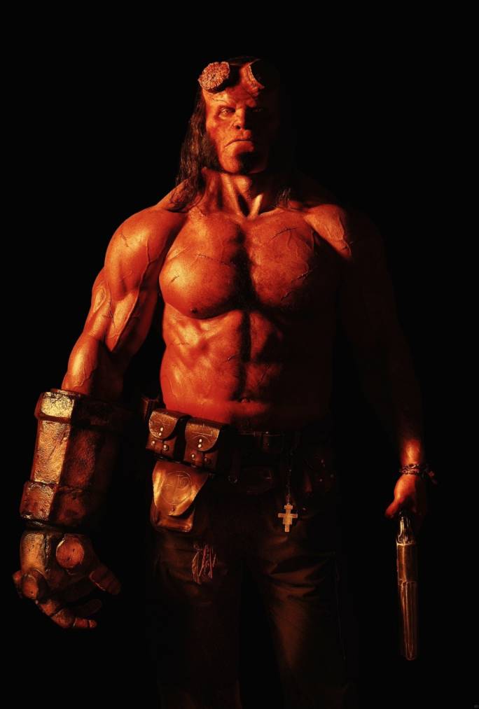 David Harbour as Hellboy