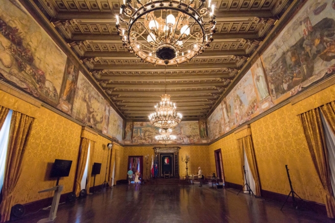 D'Aleccio's cycle is found at the Grand Master's Palace in Valletta