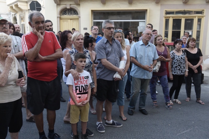 Few Gżira residents turned up despite the numerous complaints the council receives on a daily basis