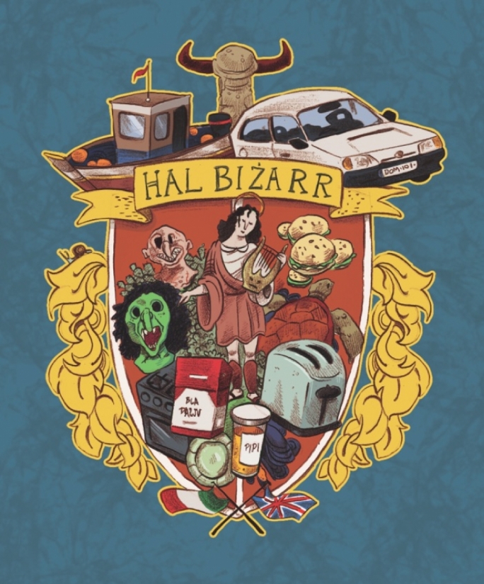 Illustration for Only in Hal Bizarr by Mark Scicluna