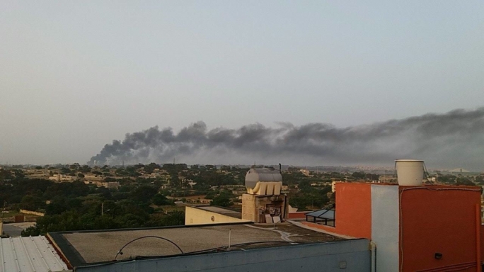 The smoke can be observed from a great distance from the factory (Photo: Eleanora Cardona)