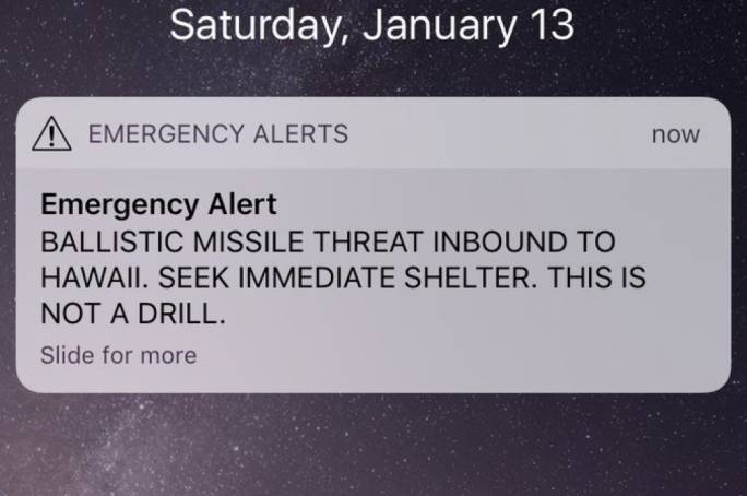'Wrong button' pushed during 'shift change' blamed for false Hawaii missile alert