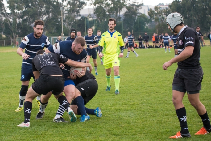 Overseas were just too strong for Kavallieri. Photo by Ian Aquilina