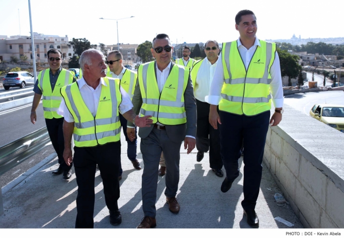 Infrastructure Minister Ian Borg said the works would be completed in time for the scholastic year