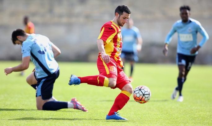 Beppe Muscat of Senglea in action. Photo: Christine Borg