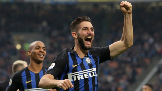 Inter are second following a 5-0 win over Genoa