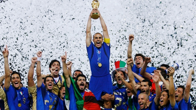 Italy’s 2006 win was achieved against teams with the highest combined ranking points – the Azzuri were grouped with Ghana, USA and Czech Republic, who were ranked second in the world going into the tournament