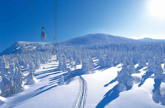 Three quarters of the countries landmass is covered in mountains making Japan an ideal destination for avid skiers