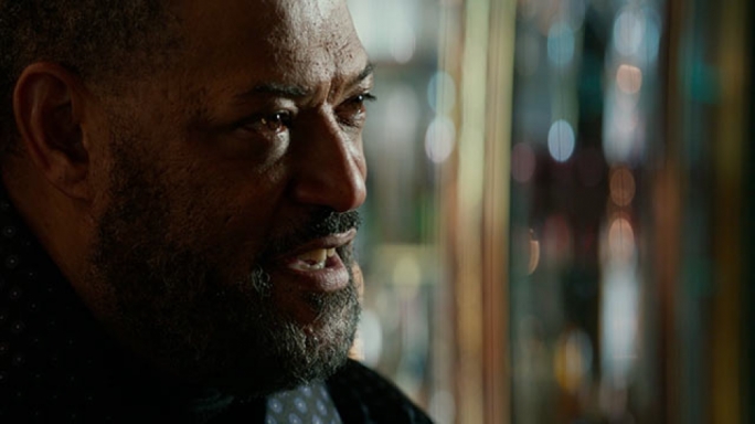 Hobo king: Lawrence Fishburne