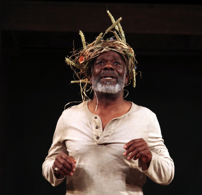 Joseph Marcell as King Lear – coming to Malta for July 16 and 17. Photography by Ellie Kurrtz