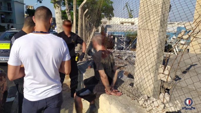 Keith Cremona was apprehended in Paola (Photo: Police)