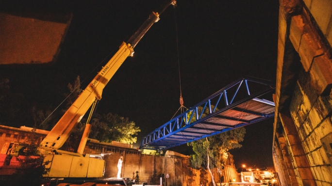 Corradino bridge on Dom Mintoff Road creates safer link for commuters