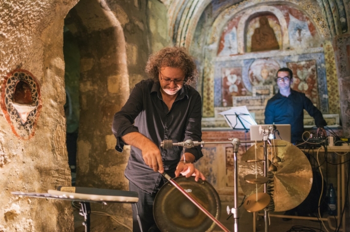 The performance includes the input of Renzo Spiteri and Alistair Attard, with each element creating a new layer to the music PHOTO: Therese Debono