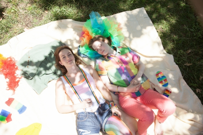 Friends forever? Leighton Meester and Gillian Jacobs